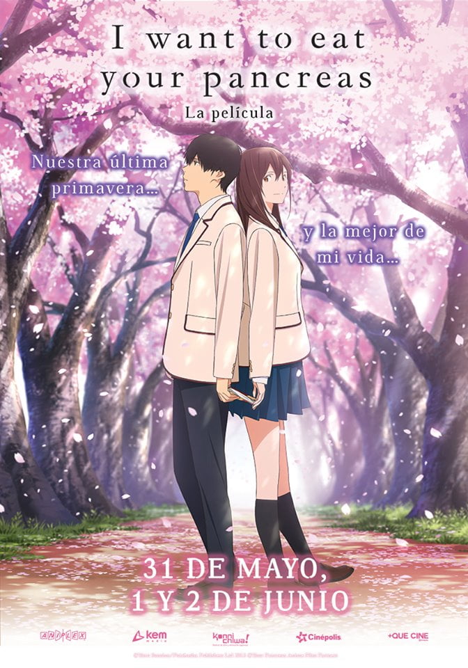 Kimi no Suizou wo Tabetai – Anime