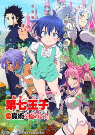 Tensei shitara Dainana Ouji Datta node, Kimama ni Majutsu wo Kiwamemasu – Anime